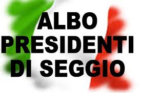 Iscrizione Albo Presidenti di Seggio